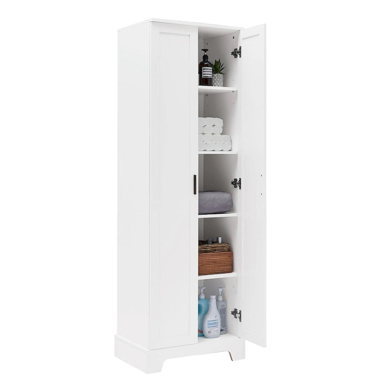 Meuble de rangement à deux portes pour salle de bain - 23,30L * 16,90l * 71,20H