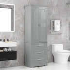 Meuble de rangement haut avec tiroirs pour salle de bain/bureau