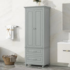 Meuble de rangement haut avec tiroirs pour salle de bain/bureau