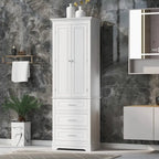 Meuble de rangement haut avec tiroirs pour salle de bain/bureau