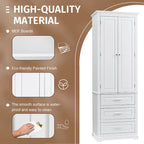 Meuble de rangement haut avec tiroirs pour salle de bain/bureau