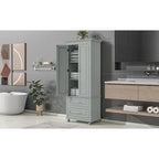 Meuble de rangement haut avec tiroirs pour salle de bain/bureau
