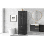 Meuble de rangement haut avec tiroirs pour salle de bain/bureau
