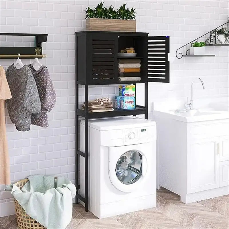 Meuble de Rangement Salle de Bain - 10.63P x 25.4L x 68.9H