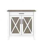 Secrétaire Key West avec meuble de rangement Bush Furniture