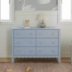 Commode à 6 tiroirs Scallop