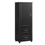 Meuble de rangement haut de salle de bain, Meuble de rangement sur pied