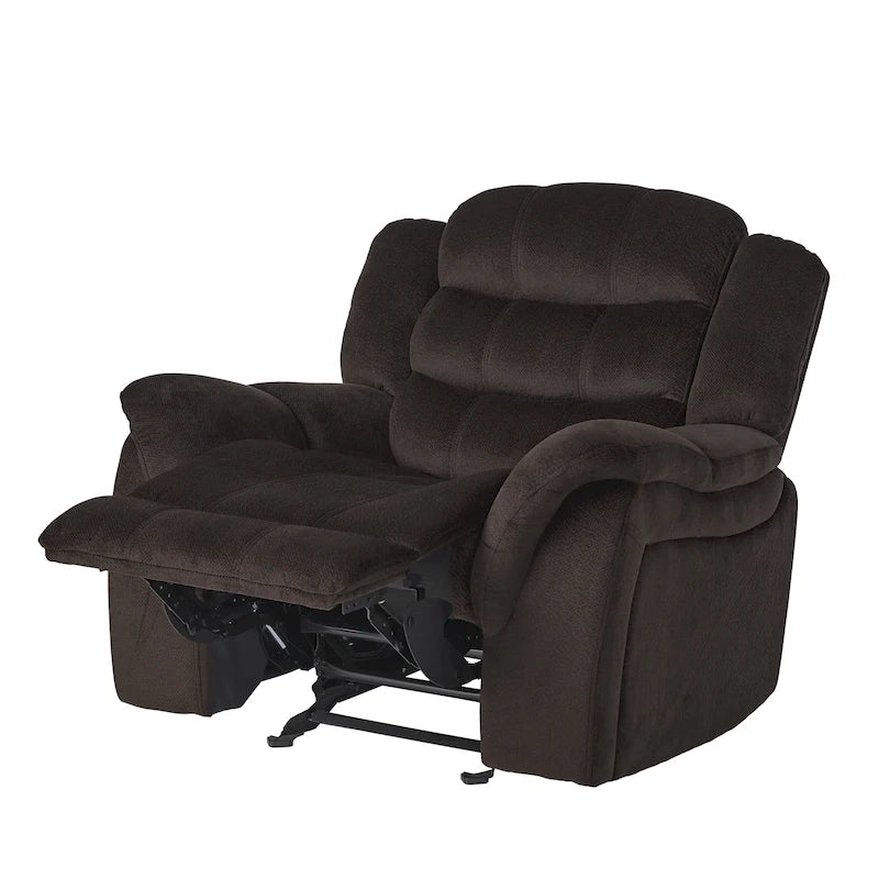 Fauteuil inclinable et relax glissant en acier Hawthorne par Christopher Knight Home