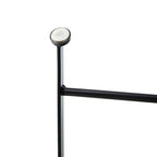 Ensemble bistrot pliant en métal Glitzhome pour extérieur, 3 pièces, table et chaises de patio