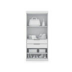 Mulberry 2.0 Semi-ouvert 3 sections Moderne 4 tiroirs Armoire d'angle Ensemble de 3