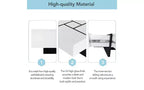 Table basse extensible avec plateau de puzzle et 4 compartiments de rangement cachés