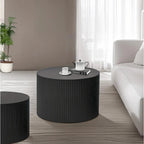 Ensemble de tables basses gigognes Wave Stripe