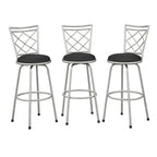 Tabourets Alyssa à hauteur réglable et pivotants Simple Living (lot de 3)