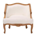Chaise d'appoint Sylvestra Bali & Pari : assise basse, bois de bayur, rembourrage en mousse, aucun assemblage requis
