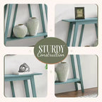 Kings Brand Furniture – Console étroite avec étagère de rangement pour couloir, entrée, vestibule, salon