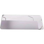 SewingRite SewStation 101 Table de couture pliante portable avec pieds en acier, blanc – Parfaite pour la maison, le bureau et les entreprises