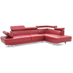 Canapé sectionnel en L 2 pièces en similicuir Riveredge de 277 cm de large - 76L x 109W x 28H