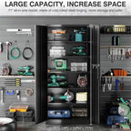 Armoire de rangement de garage en métal