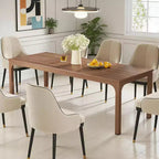 Longue table de cuisine pour 6 à 8 personnes Table à manger rectangulaire