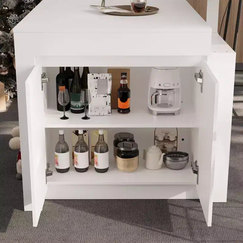 Table à manger élévatrice Hitow Modern 110W avec 3 hauteurs mémorisables, hauteur maximale de 47 pouces, capacité de charge de 150 lb, utilisation intuitive, îlot de cuisine/bar à petit-déjeuner