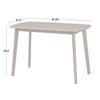Ensemble de salle à manger 4 pièces en bois massif Nettie de Simple Living