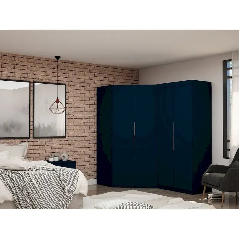Ensemble de 2 armoires de coin Mulberry 3.0 modernes