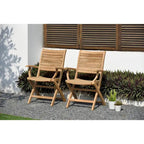 Ensemble de salle à manger extérieur extensible Amazonia Teak Sessa 13 pièces - 13 pièces