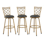 Tabourets Alyssa à hauteur réglable et pivotants Simple Living (lot de 3)