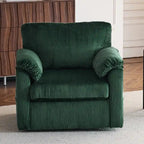 33 Fauteuils Crapaud Individuels en Velours Côtelé