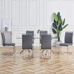 Chaises de salle à manger modernes en similicuir PU, lot de 4