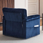 33 Fauteuils Crapaud Individuels en Velours Côtelé