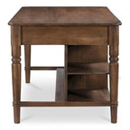 NADAAL STUDIOS Cove, îlot de cuisine en bois avec rangements - 72L x 40,5P x 36,5H