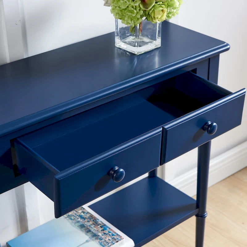 Leick Home Coastal, Console étroite de couloir à un tiroir