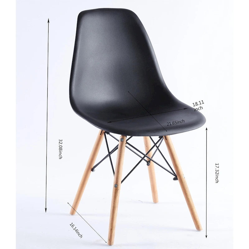 Ensemble table de salle à manger et 4-6 chaises moderne 5 pièces
