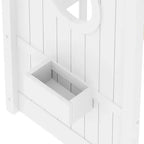 Lit cabane cabane Montessori pour enfant avec étagère de rangement - ModernLuxe