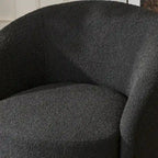 Fauteuil pivotant rembourré KINWELL de 86 cm de large (lot de 2)