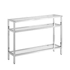 Carolina Living Chrysalis - Console 3 plateaux en verre - Or