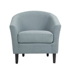 Fauteuils d'appoint modernes en forme de tonneau, Fauteuils club confortables