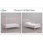 Lit de tout-petit en métal Ivy Monarch Hill de Little Seeds