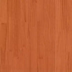 vidaXL Ensemble de canapés de jardin en bois de pin massif Grand canapé d'extérieur modulaire - Pin naturel sans coussin