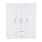 Armoire Bariloche avec tringles, étagères et 2 tiroirs