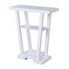 Table console Newport V avec étagères de Convenience Concepts