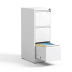 VIYET 52H Classeur vertical métallique à 3 tiroirs avec serrure, armoire de classement en acier pour bureau à domicile, convient aux formats A4/Legal/Letter
