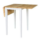 Table à manger avec rallonges expresso, 4 places