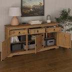Buffet bas de style rustique 65 po - Collection Corona