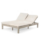 Chaise longue à 2 positions réglables, plateaux pliants pour la piscine, le patio