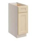 Meuble de cuisine bas CASAINC de 30,5 cm L x 87,6 cm H x 61 cm P avec 1 tiroir à fermeture douce, cadre en contreplaqué, façade à recouvrement total