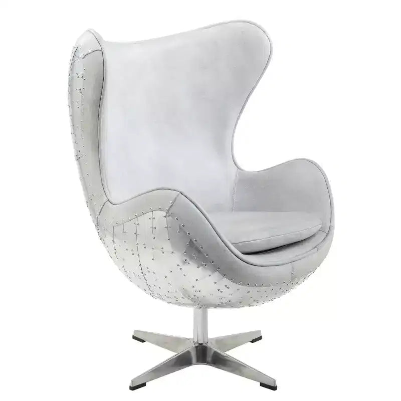 Fauteuil d'appoint Brancaster 33,5 po : Acme Furniture, aucun assemblage requis, base pivotante, bois composite