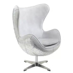 Fauteuil d'appoint Brancaster 33,5 po : Acme Furniture, aucun assemblage requis, base pivotante, bois composite