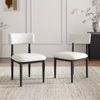 Ensemble de salle à manger 5 pièces Roundhill Furniture Edo, table ronde à tréteaux et 4 chaises rembourrées